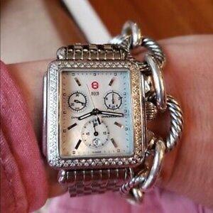 Michele Deco DAY Diamond watch-& Extra Band